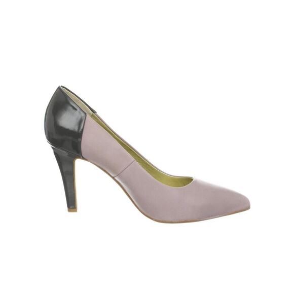 Seychelles Anthropologie Women's Heels Pumps Size 9 Violet 80s Retro Colorblock - Picture 1 of 8